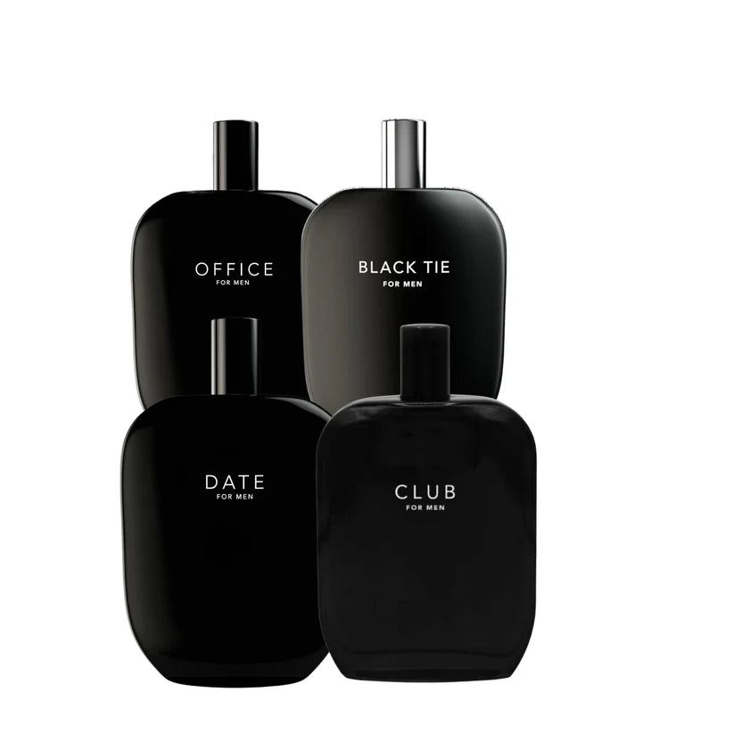 My Store Fragrance One Men's Discovery Sample Set with various perfume samples in a sleek packaging.