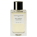 Sample of Essential Parfums Bois Impérial fragrance showing a sleek glass bottle with a dark cap, set against a neutral background.