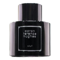 ScentHive Aaron Terence Hughes SIut sample bottle with a sleek black cap and clear glass container, showcasing the fragrance inside.