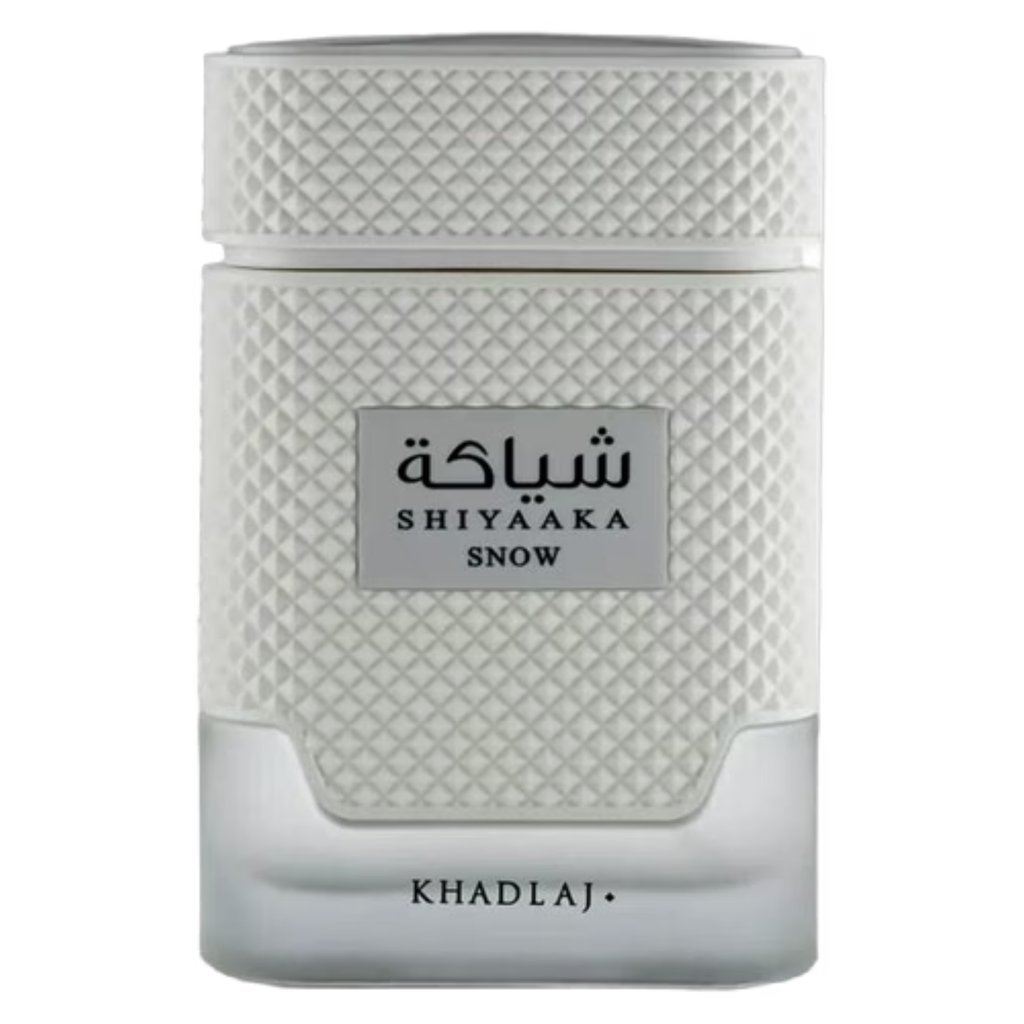 Khadlaj Shiyaaka Snow Sample from My Store, showcasing a white, textured snow-like mineral specimen on a neutral background.