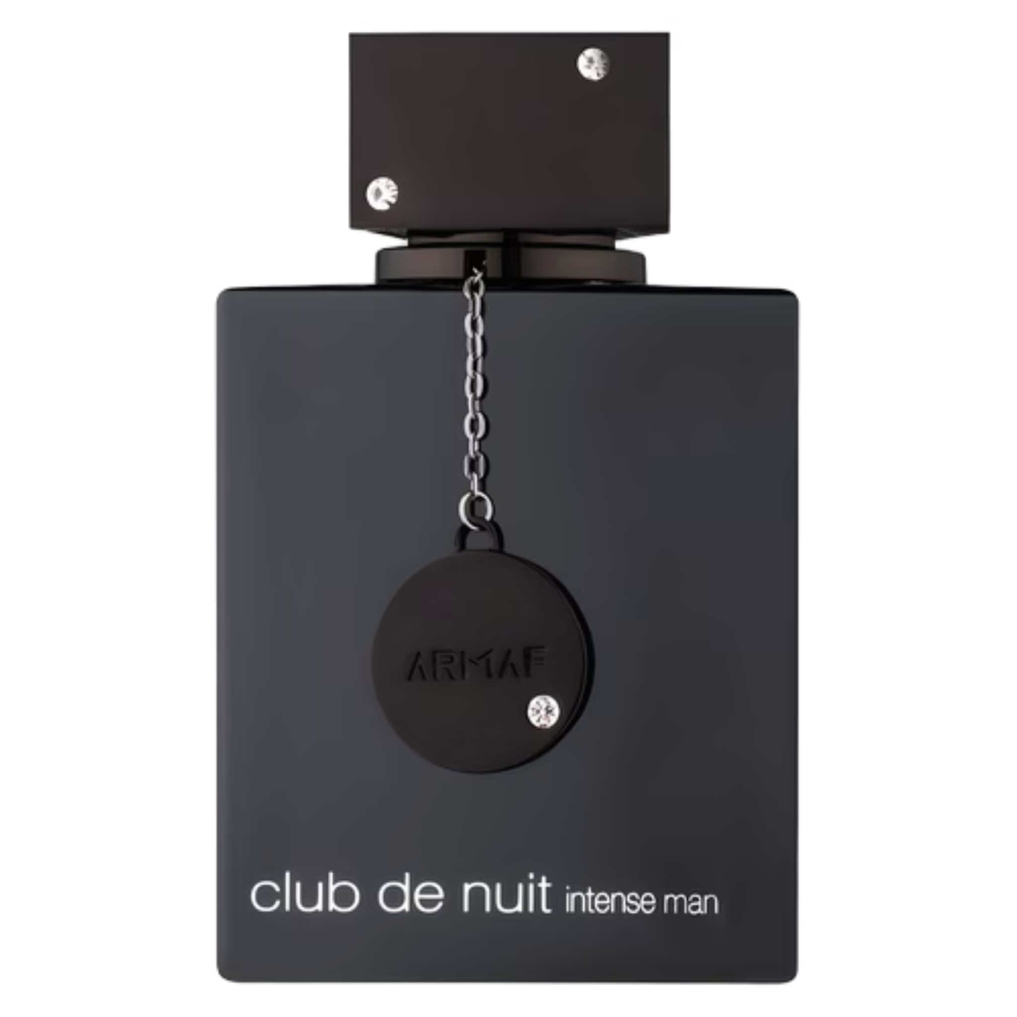 Sample of Armaf Club de Nuit Intense Man fragrance showcasing the bottle and packaging.