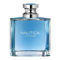 Sample bottle of Nautica Voyage cologne with the Nautica brand logo on the label, displayed against a plain background.