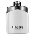 Montblanc Legend Spirit perfume sample bottle, showcasing sleek design and branding for men's fragrance.