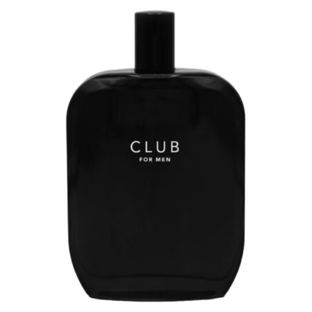 Sample of Fragrance One Club for Men by My Store, showcasing the bottle and packaging in a close-up view.