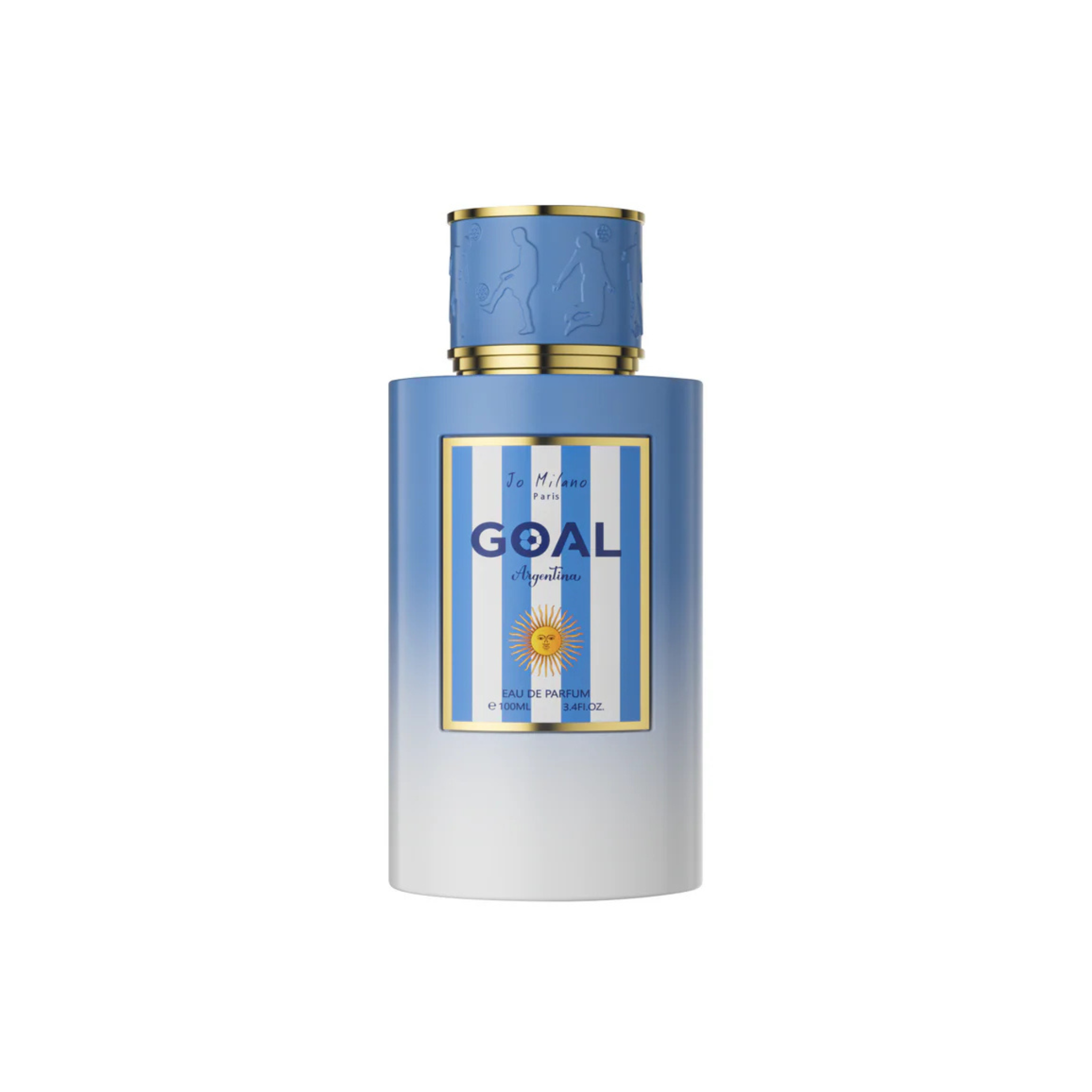 Sample image of the Jo Milano Goal Argentina collectible featuring the Argentine national team logo and colors.