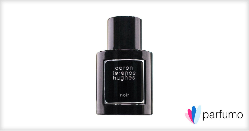 Aaron Terence Hughes Noir sample bottle from My Store, featuring a sleek black perfume bottle with modern design.
